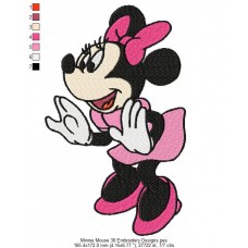 Minnie Mouse 30 Embroidery Designs